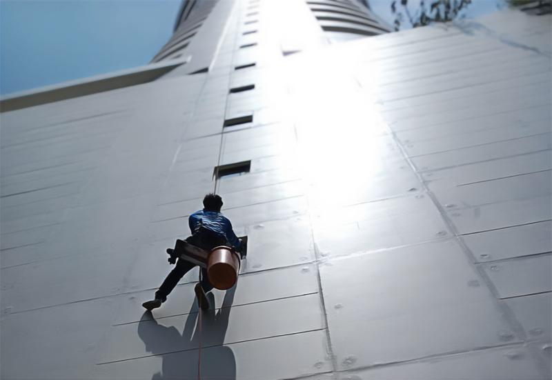 Concrete Restoration - Structural integrity restored by CK Spider rope access specialists